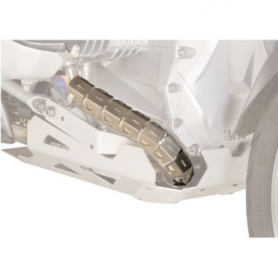 GIVI S 280 Pár nerezových chráničů výfukových svodů pro průměr trubky 32 až 42 mm
